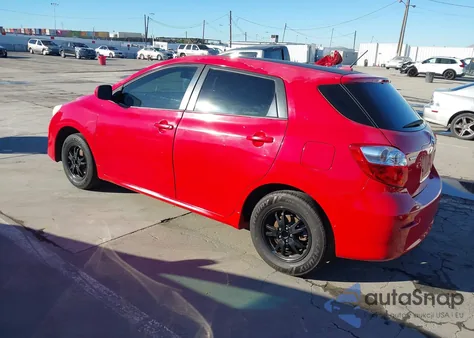 2009 Toyota Matrix z USA, uszkodzony, nr VIN 2T1KU40E59C058785